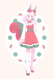 Reverie Doll - Squirrel Melon - Dreamy Collection II