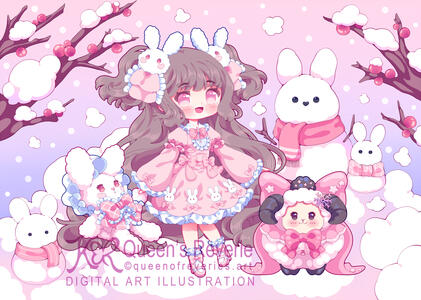 Sweet Hana in Winter Wonderland